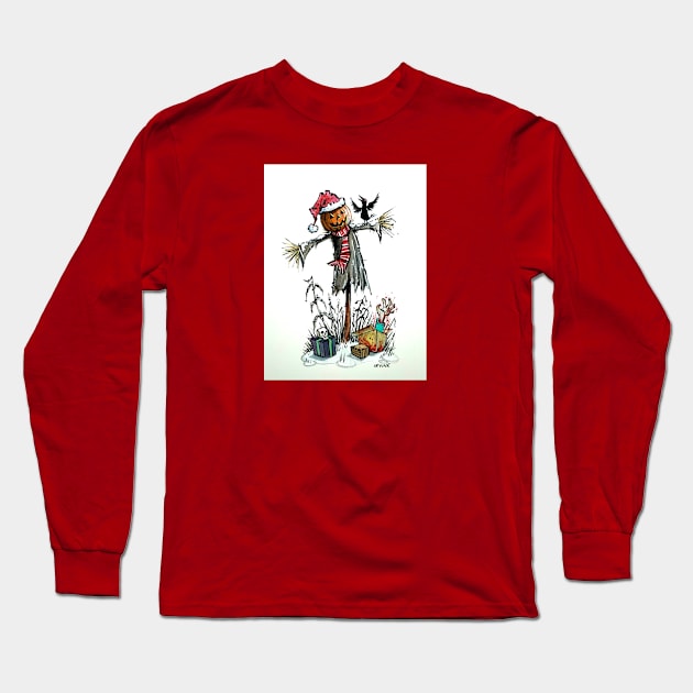 Festive in the Field Long Sleeve T-Shirt by GnarledBranch